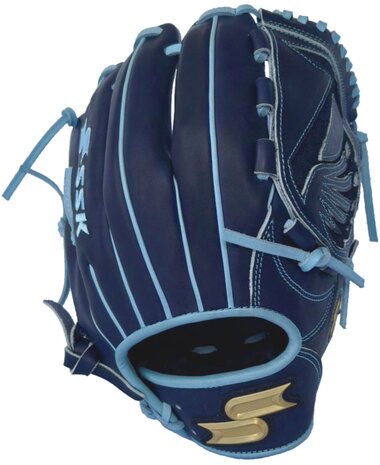 SSK Pro Custom 11.75" Pitcher/Infield Glove Navy/Colombia Blue RHT
