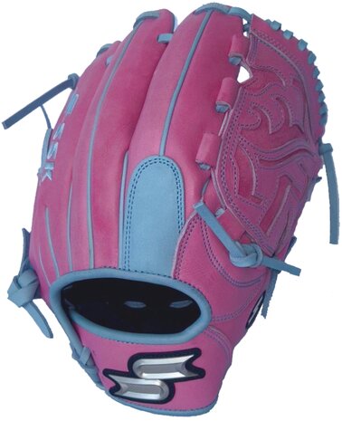SSK Pro Custom 11.75" Pitcher/Infield Glove Pink/Colombia Blue RHT