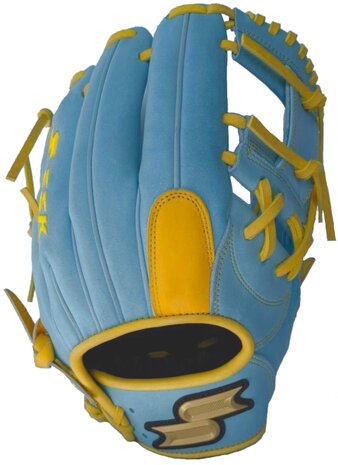 SSK Pro Custom 11.75" Infield Glove Colombia Blue/Yellow RHT