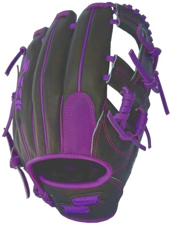 SSK Pro Custom 11.75" Infield Glove Black/Purple RHT