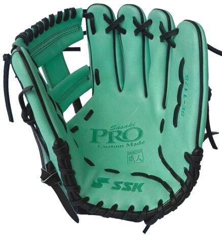 SSK Pro Custom 11.75" Infield Glove Mint/Black RHT