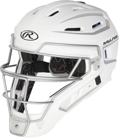 Rawlings Velo 2.0 Catcher Set Adult White/Silver