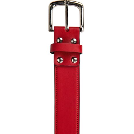 Champro PU Leather Belt Scarlet