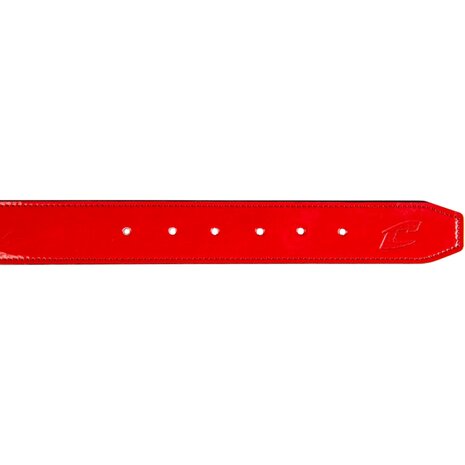Champro Gloss PU Leather Belt Scarlet