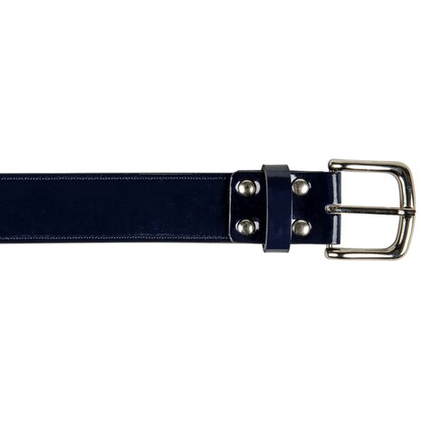 Champro Gloss PU Leather Belt Navy