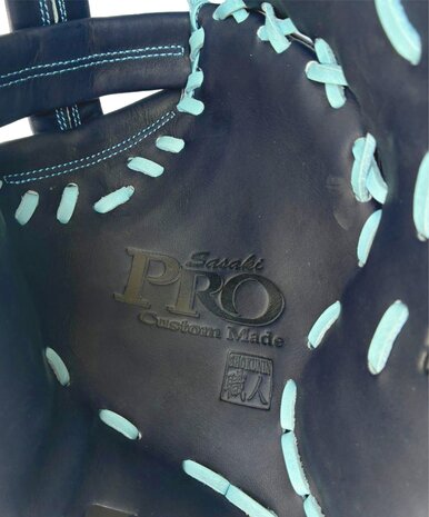 SSK Pro Custom 12.5" First Base Glove Navy/Colombia Blue RHT