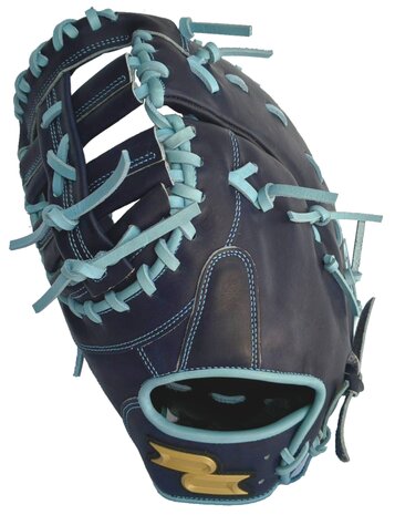 SSK Pro Custom 12.5" First Base Glove Navy/Colombia Blue LHT