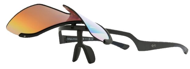 Rawlings Flip UP 25 412 GRY MIR - Zonnebril Adult