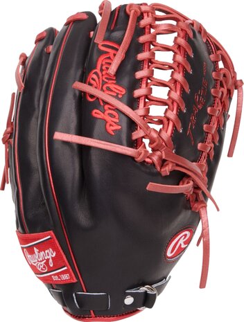 Rawlings Pro Preferred Mike Trout 12.75" Outfield Glove Black/Gray RHT