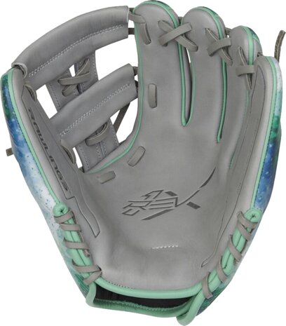 Rawlings REV1X Francisco Lindor 11.5" Infield Glove Grey/Green/Blue RHT