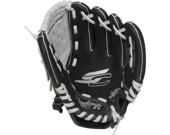 Rawlings Sure Catch 9.5" Youth Glove Black/Grey RHT