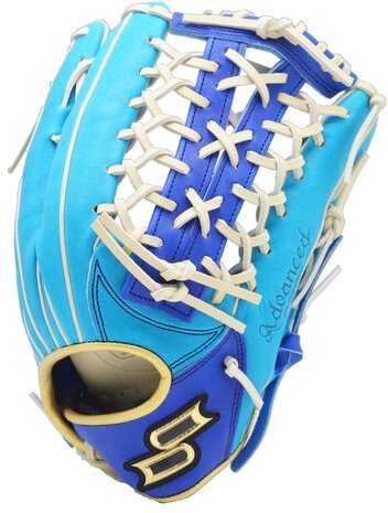 SSK Advanced 12.75" Outfield Glove Electric Blue/Royal RHT