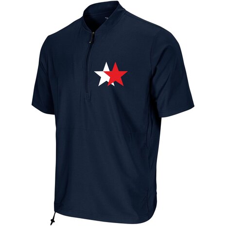 Double Stars Heiloo Windbreker Short Sleeve Navy