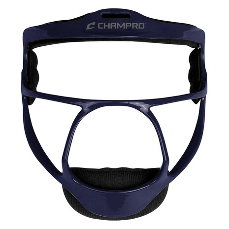 Rampage Softball Fielder's Facemask Navy