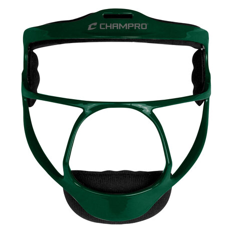 Rampage Softball Fielder's Facemask Forest Green