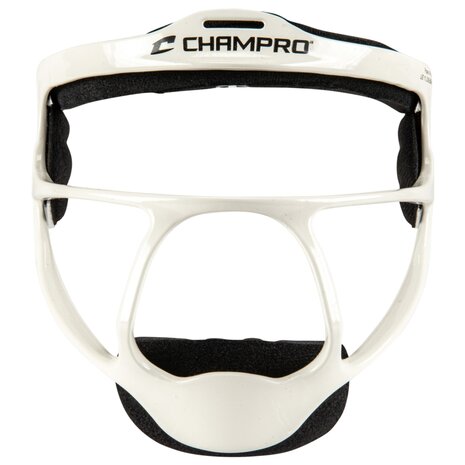 Rampage Softball Fielder's Facemask White