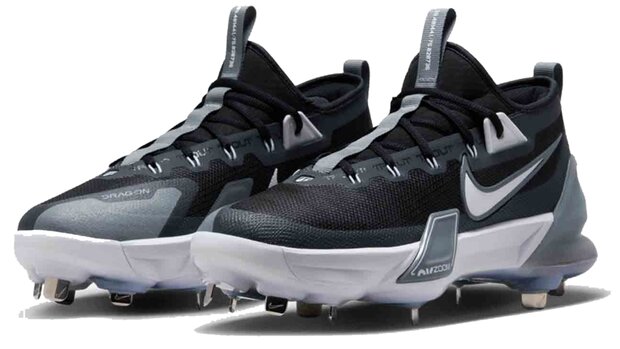 Nike Trout 9 Elite Black Metal Cleats