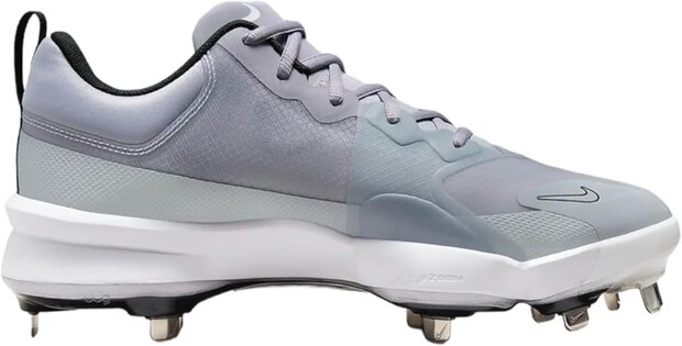 Nike Trout 9 Pro Grey Metal Cleats