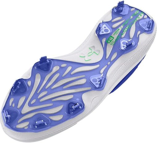 Under Armour Yard MT Royal/White Metal Cleats