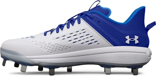 Under Armour Yard MT Royal/White Metal Cleats