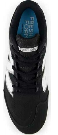 New Balance L3000BK7 Black Metal Cleats