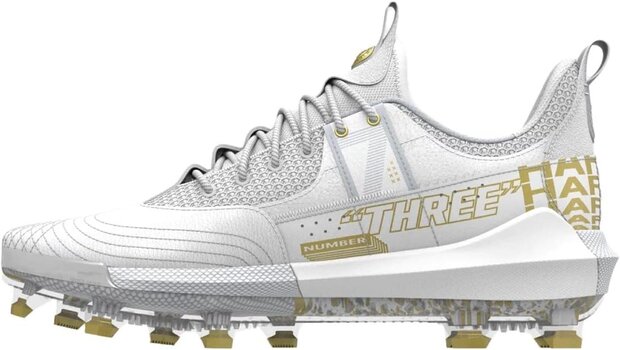 Under Armour Harper 7 Elite White  Low Rubber Cleats