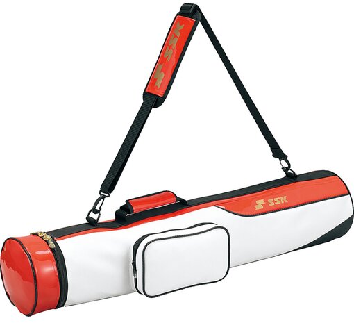 SSK ProEdge Personal Bat Bag (For 5/6 Bats) White/Red