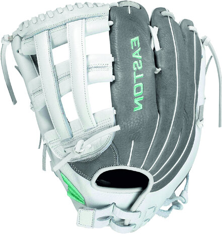 Easton Fundamental 13" Outfield Glove White/Grey/Teal LHT