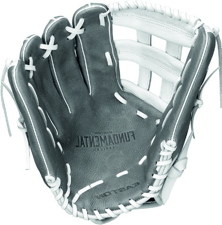 Easton Fundamental 13" Outfield Glove White/Grey/Teal LHT