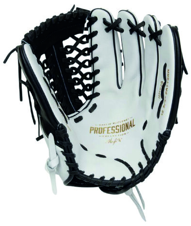 Easton Signature Series Haylie McCleney 12.75" Outfield Glove White/Black RHT