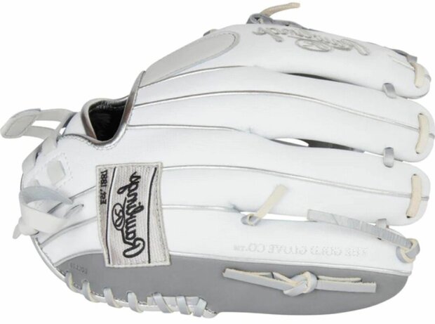 Rawlings Liberty Advanced Softball 12" Infield Glove White/Silver LHT