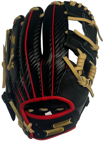 SSK EBC10 10" Youth Glove Black/Red RHT