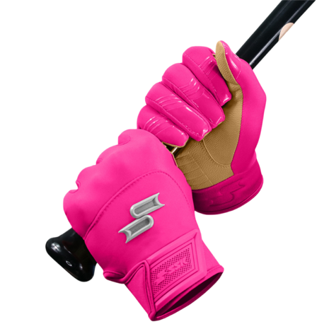 SSK X1 Color Rush Batting Gloves Pink