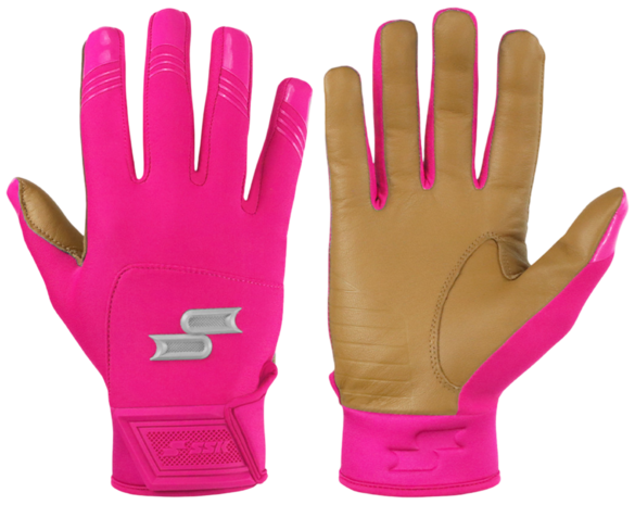 SSK X1 Color Rush Batting Gloves Pink