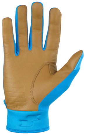 SSK X1 Color Rush Batting Gloves Colombia Blue