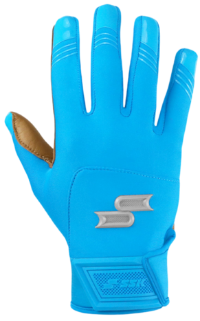 SSK X1 Color Rush Batting Gloves Colombia Blue
