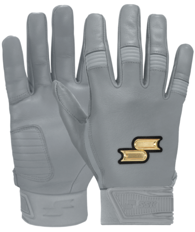 SSK Showcase Batting Gloves Grey