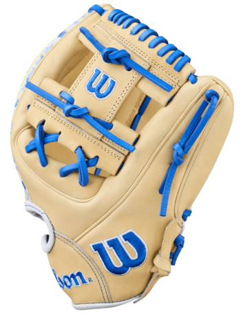 Wilson A2000 Bobby Witt Jr. 11.75" Infield Glove Tan/Royal blue RHT