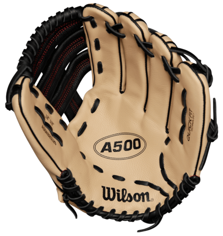 Wilson A500 12.5" Outfield Glove Tan/Black RHT