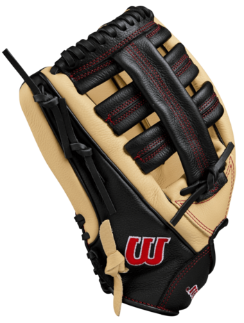 Wilson A500 12.5" Outfield Glove Tan/Black LHT