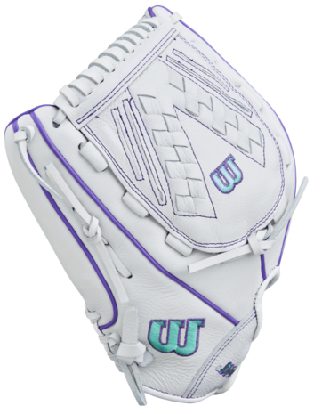 Wilson A500 Siren 12.5" All-Round Glove White/Purple LHT