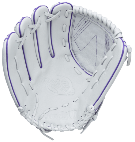 Wilson A500 Siren 12.5" All-Round Glove White/Purple LHT