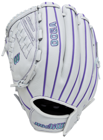 Wilson A500 Siren 12.5" All-Round Glove White/Purple LHT