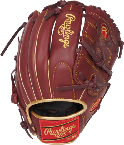 Rawlings R9 12" Infield/Pitcher Glove Cherry Red RHT