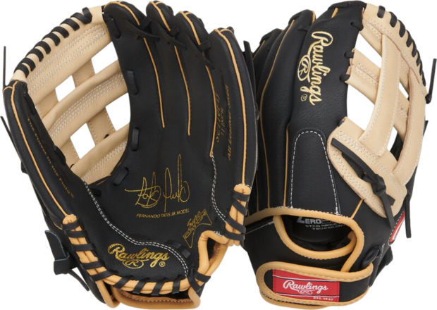 Rawlings Sure Catch Fernando Tatis Jr 11" Youth Glove Black/Tan RHT