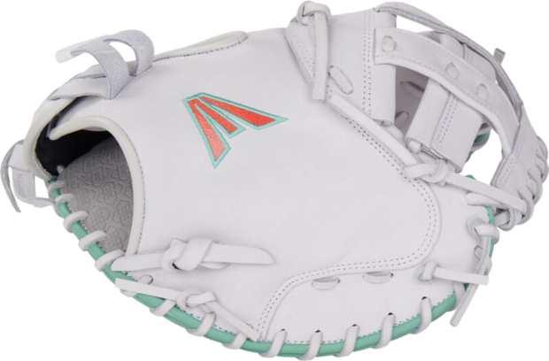 Easton Signature series Softball Jen Schro 34" Catcher Glove White/Teal RHT