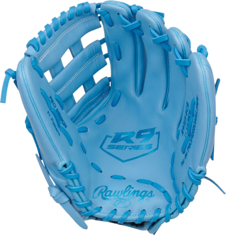 Rawlings R9 11.75" Infield Glove Columbia Blue RHT