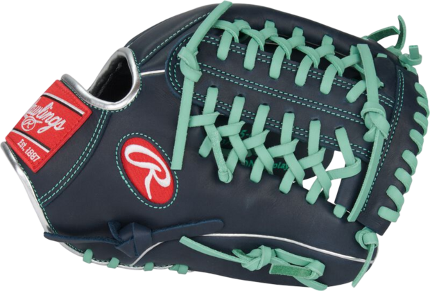 Rawlings R9 11.75" Infield/Pitcher Glove Navy/Mint RHT