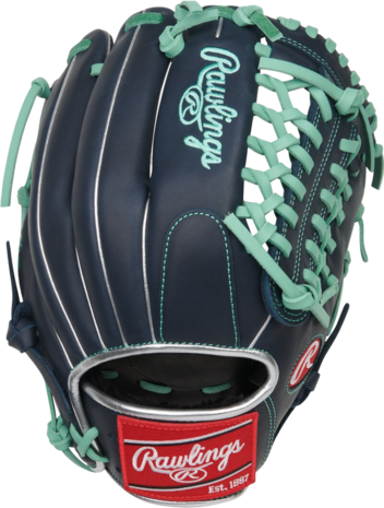 Rawlings R9 11.75" Infield/Pitcher Glove Navy/Mint RHT