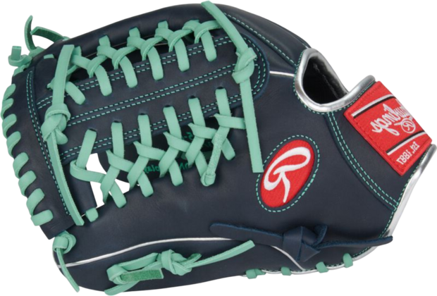 Rawlings R9 11.75" Infield/Pitcher Glove Navy/Mint LHT